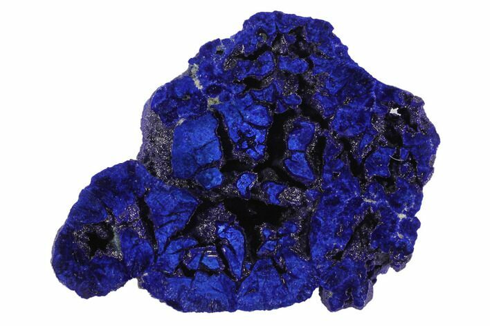 Vivid Blue, Cut/Polished Azurite Nodule - Siberia #94594